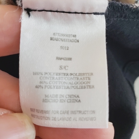 1275 * Bongo Snakeskin Sequin Tank Tan Black Size S - Picture 4 of 7